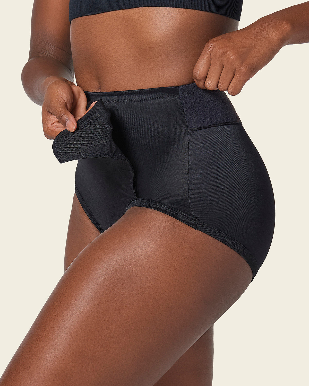 Express Leonisa High Waisted Firm Compression Postpartum Panty