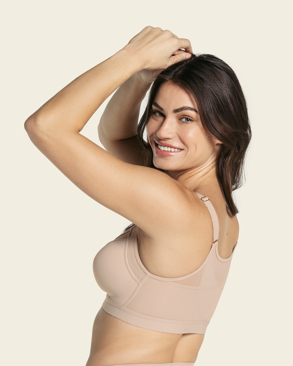 Front Closure Posture Corrector Lift Up Bra Women Push Up Cross Back  Underwear Shockproof Sports Support Vest Bras : : Clothing, Shoes  & Accessories
