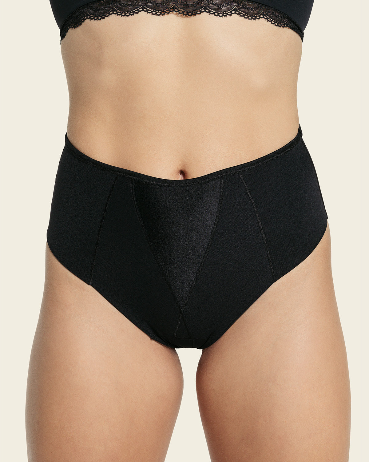 Leonisa Women's Light Tummy-Control Hi Cut Thong-Silhouette Panty 01214 -  ShopStyle