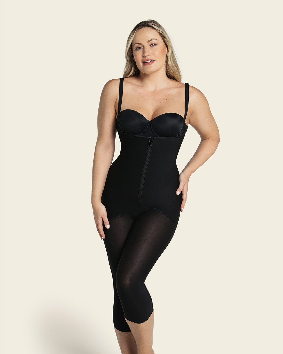 Leonisa Mid-Calf Sculpting Shapewear for Women with India