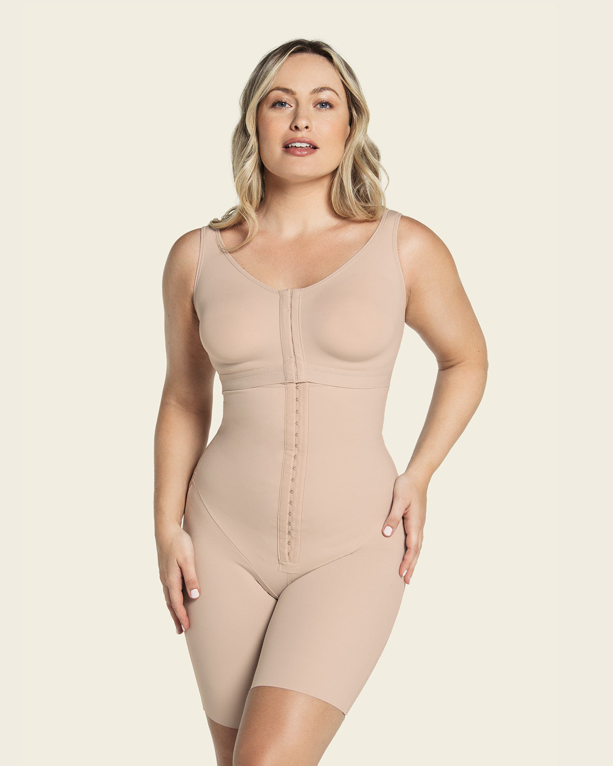 Sculpting Body Shaper Built-In Back Support | United