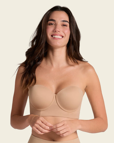 Strapless Contouring Bra#color_801-golden-beige