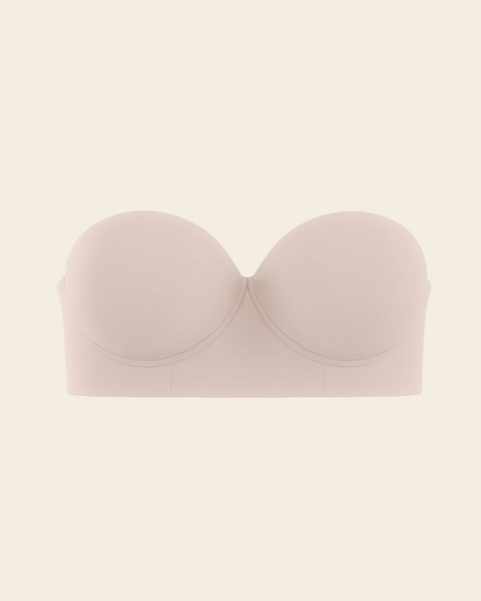 Bra 360: strapless longline contouring bra