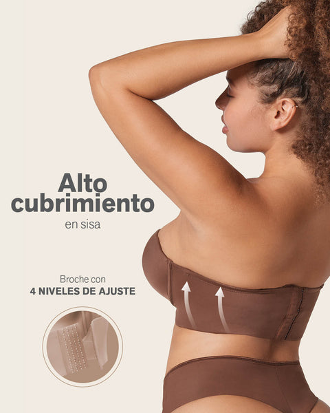 Strapless Contouring Bra#color_875-dark-brown