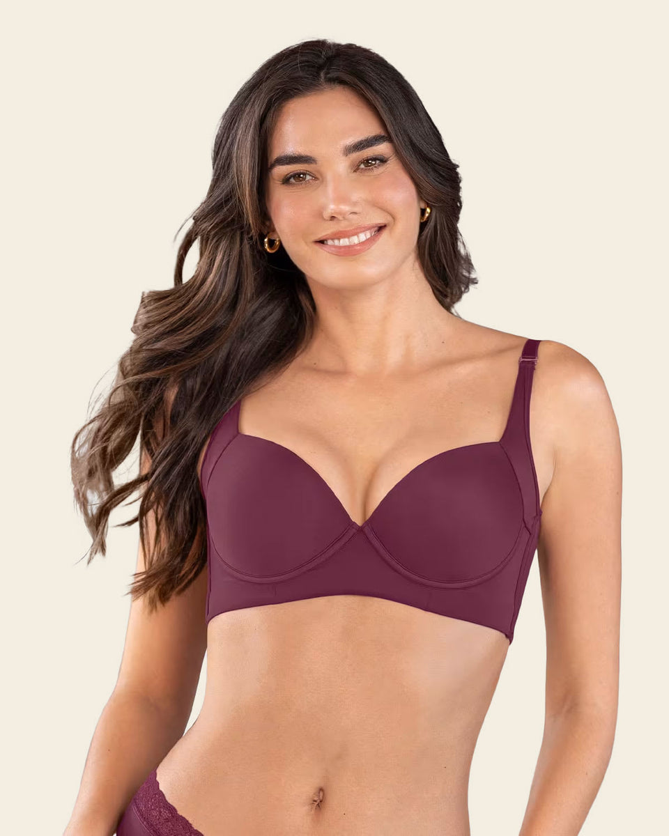 Back Smoothing Bra with Soft Full Coverage Cups