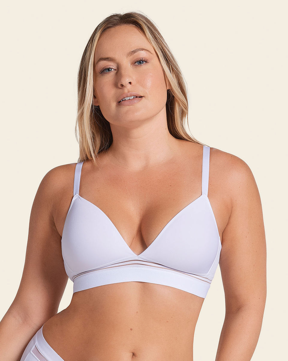 Plunge wireless t-shirt bra