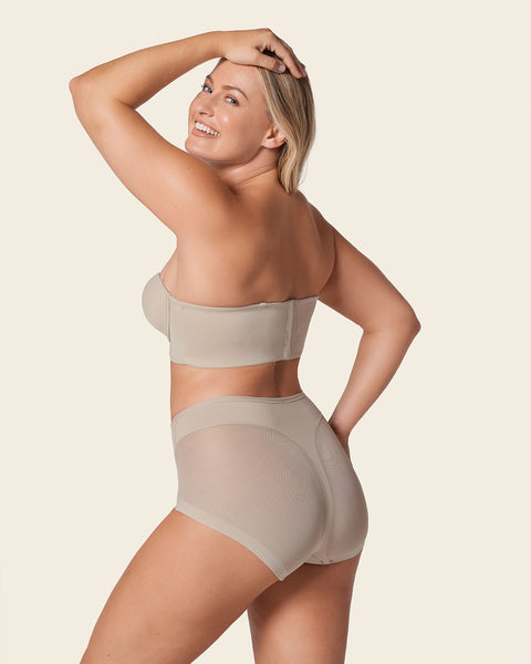 Style # 4203: Cotton-lined Tummy Smoother Girdle - C C's Lingerie
