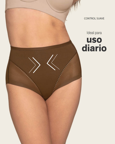 Comfy Shaper Panty#color_875-dark-brown