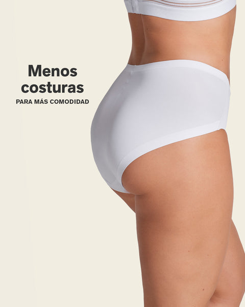 Simply seamless mid-rise sculpting brief#color_000-white