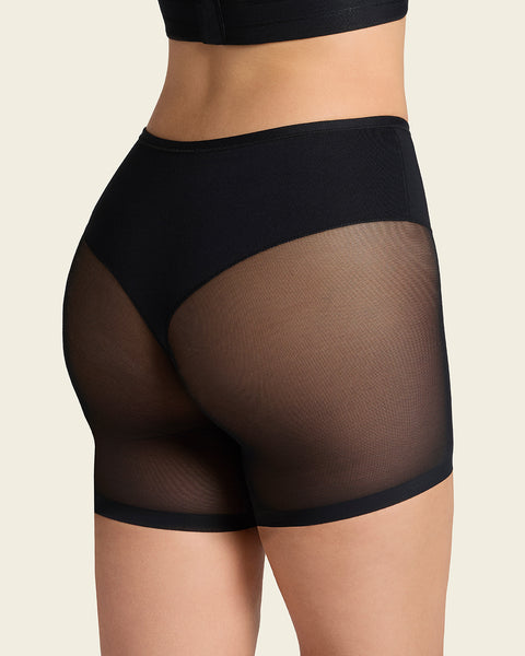 Truly undetectable sheer shaper short#color_700-black