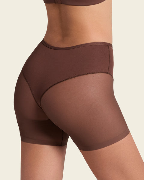 Truly undetectable sheer shaper short#color_875-dark-brown