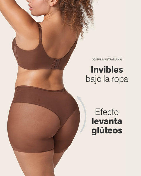 Truly Undetectable Sheer Shaper Short#color_875-dark-brown