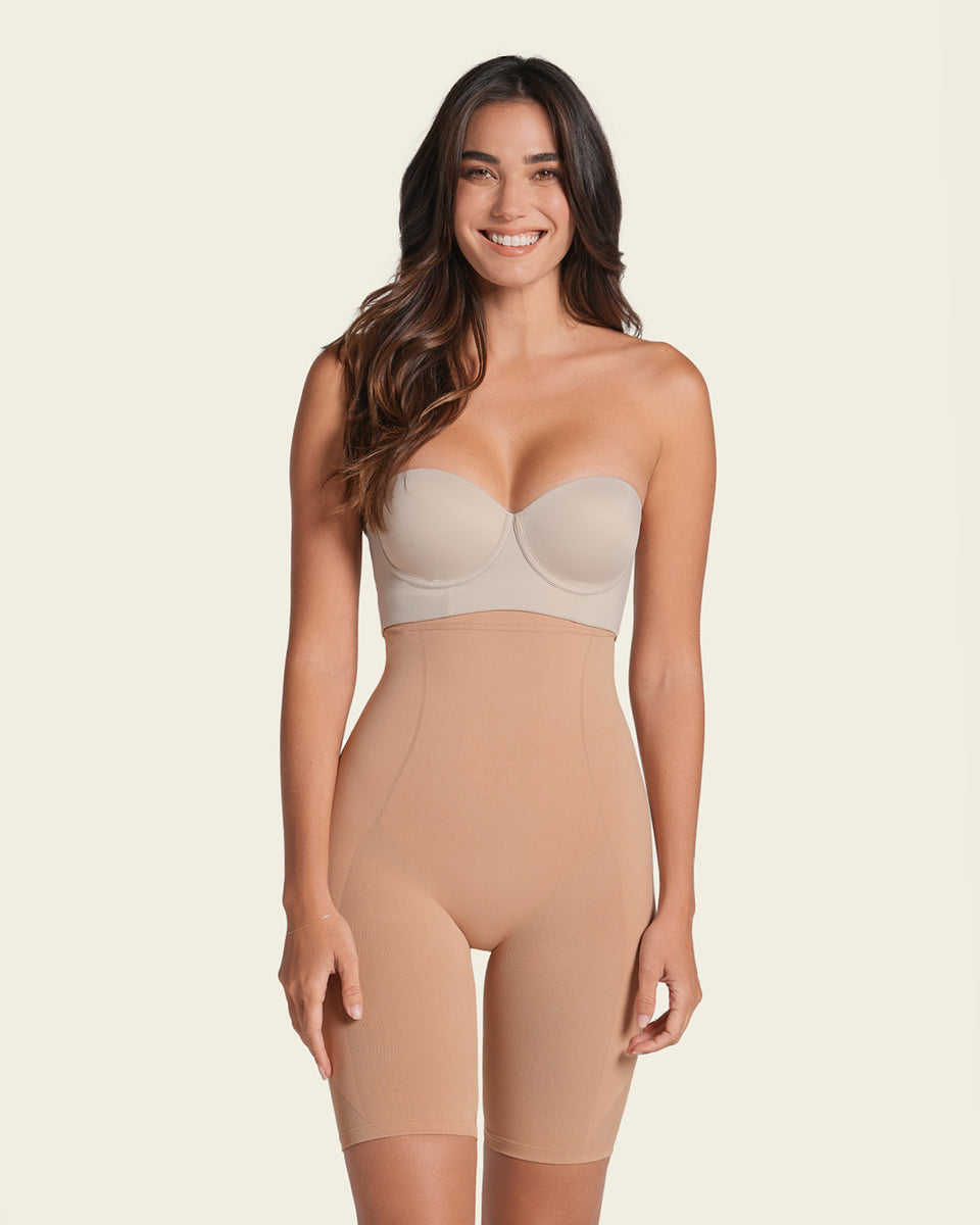 Invisible extra high-waisted shaper short