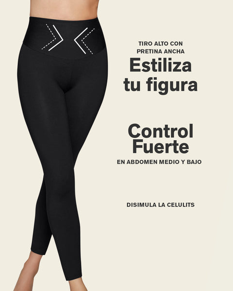 Sculpting shaper legging with butt-lifting inner short#color_700-black