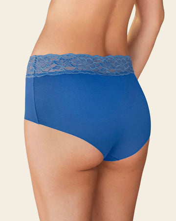 Ultra Light Lace Trim Hipster Panty#color_487-royal-blue