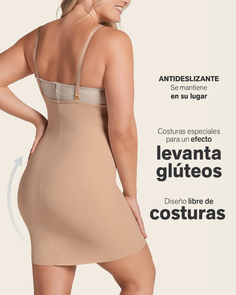 Undetectable shaping skort slip#color_802-nude