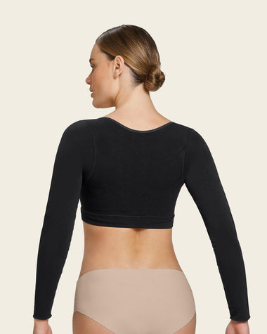 Generic Upper Arm Shaper Slimmer Posture Corrector Women Body Compression  Sleeves Shapewear Seamless Corrective Underwear Slimming S