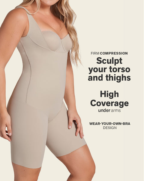 Undetectable step-in mid-thigh body shaper#color_802-nude