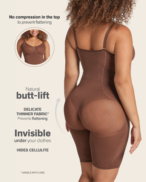 Smoothing Shaper Bodysuit with Underwire Cups
