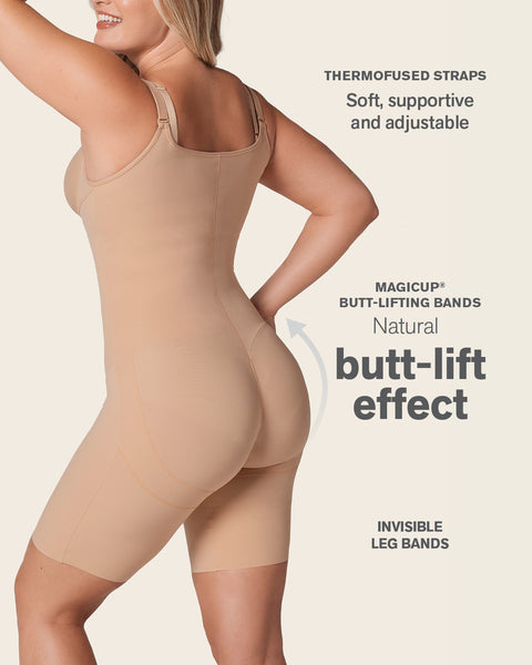 The Smooth Moves Bralette & Booty Lift Shorts Set (nude or black