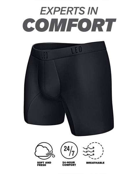 Smart Fit Ergonomic Boxer Brief#color_700-black