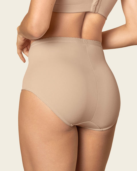 2 Pack Men Tummy Control Shorts Hi-Waist Slim Underwear Body