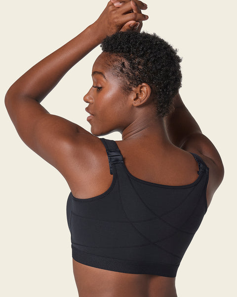 HELLX PostureGem Posture Corrector Wireless Bra,Women's Full  Coverage Bra with Adjustable Straps Comfort Workout Bra (Black,S) :  Clothing, Shoes & Jewelry