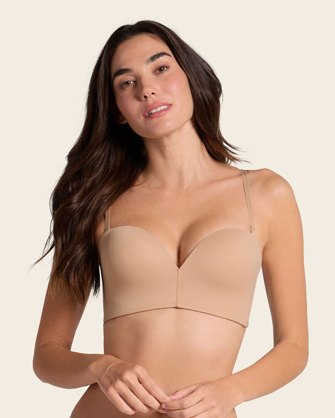 Next Generation Antigravity Wireless Strapless Bra#color_801-golden-beige