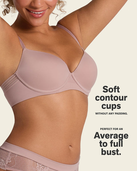 Natural Look lightly lined underwire t-shirt bra#color_281-rosewood