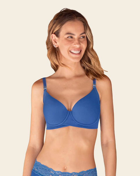 Supportive Contouring Bra with Underwire#color_487-royal-blue