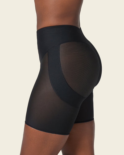 Firm Compression High-Waisted Sheer Short Shaper