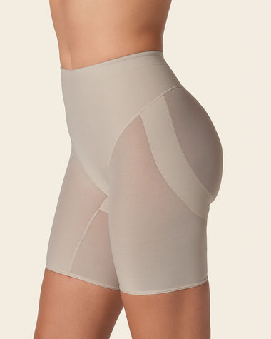 Firm compression butt lifter shaper short#color_802-nude