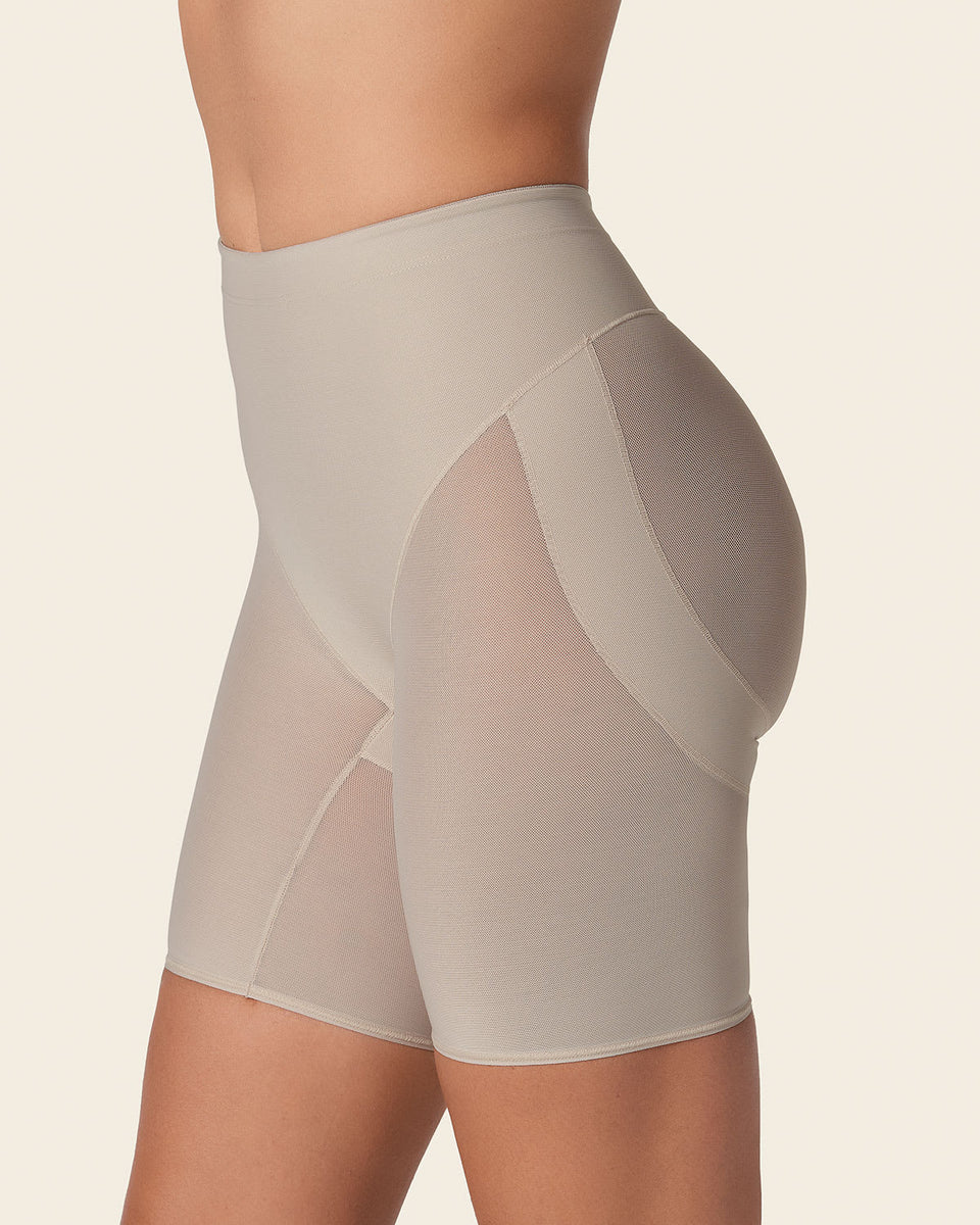 Firm compression butt lifter shaper short