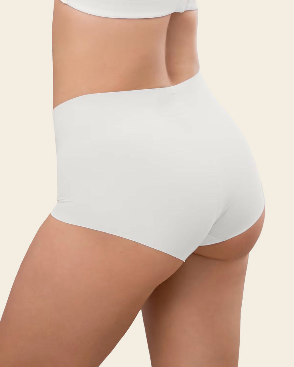 Mostly Covered Invisible Microfiber Boyshort Panty