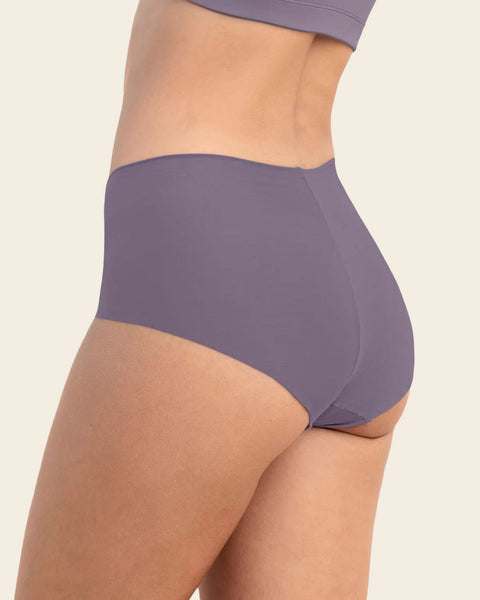 3-Pack Full Coverage Comfy Classic Panties#color_s25-blue-purple-lilac