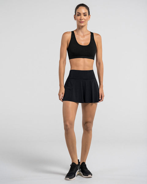 Active Skort with Side Pocket#