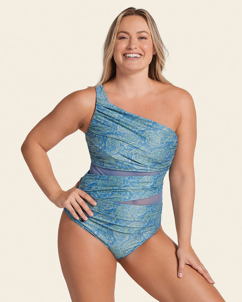 Woman Demi Bikini Top Highwaist Swimwear Bottom Two Piece Swim Sets Plus
