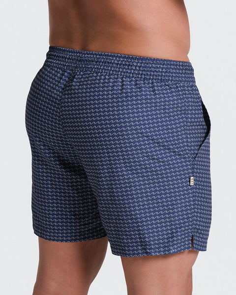 5" Eco-Friendly Men'S Swim Trunk with Soft Inner Mesh Lining#color_a31-waves-print