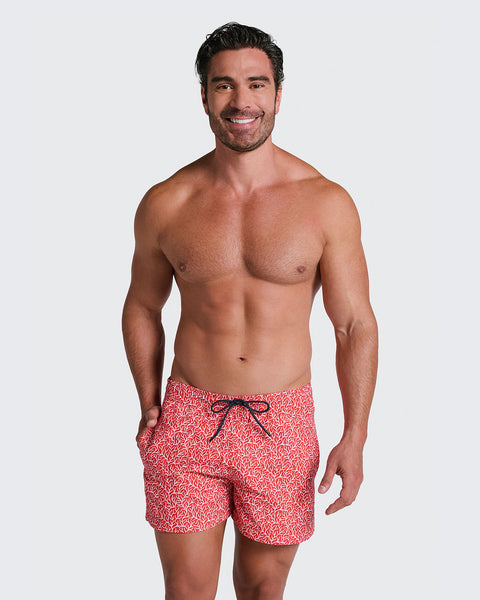 3" Eco Friendly Swim Shorts#color_a84-red-coral-print