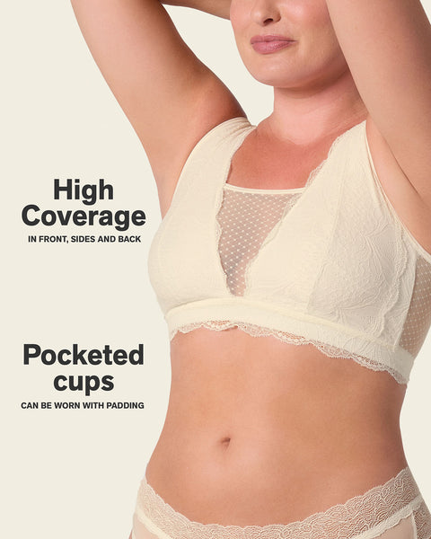 Multiwear lace pocketed bralette#color_253-ivory