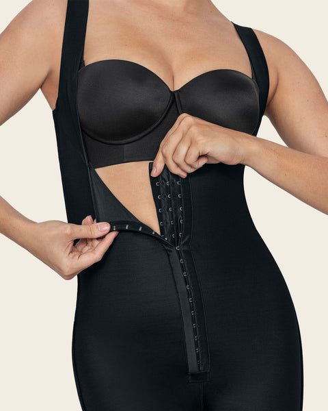 Firm Compression Boyshort Body Shaper with Butt Lifter (Front Hook-and-Eye  Closure)