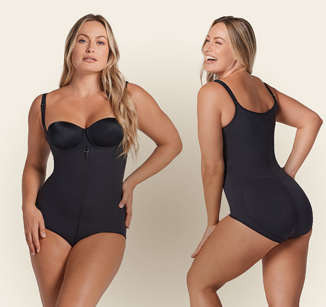 Women's Zipper Breathable Zip Up Skinny One Piece Shaping Body Shaper Tummy  Control Butt Lifting Ultra Soft Shapewear, Black, XXXXXXL : :  Everything Else