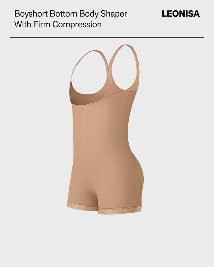 PowerSlim Strapless Body Shaper with Thong Natural Tan S by Leonisa