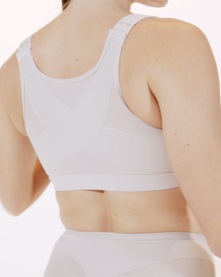 Buy Leonisa Comfortable Front Closure Posture Corrector Bra with Contour  Cups - Wireless Bras for Women Online at desertcartINDIA