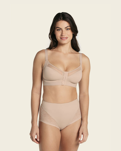 Pepe's - BEST SELLERS!! Leonisa Posture Corrector Multi Benefit Bra with  Comfortable Adjustable Strap and Easy Front Closures. It's double-layered  criss-cross design pulls your shouldersback to help you sit up straight.  Pepe's