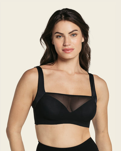Leonisa Strapless Underwire Full Coverage Longline Bra - Back Smoothing  Bras for Women : : Clothing, Shoes & Accessories
