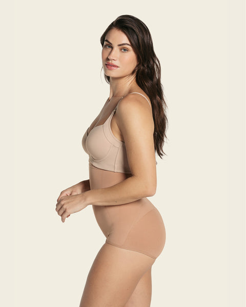 1588:THERMAL STRAPLESS BODY SHAPER – Passionbeautybodyshapers