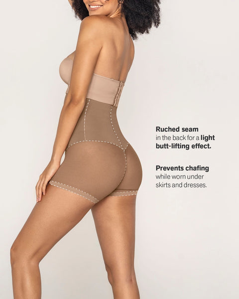 Nude Seamless Underwear Anti Chafing Short 2023 Foundation Garments Slips  Shapewear Thing Shapewear Bodysuit Tight Shorts for Women Body Shaping