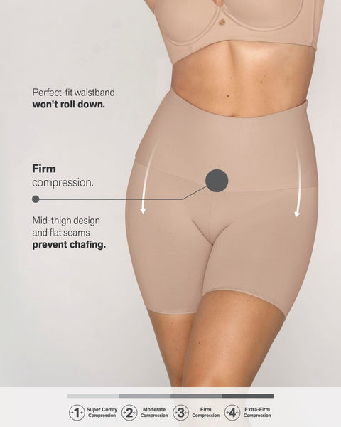 Leonisa Post Pregnancy & Nursing Invisible Strapless Mid Thigh