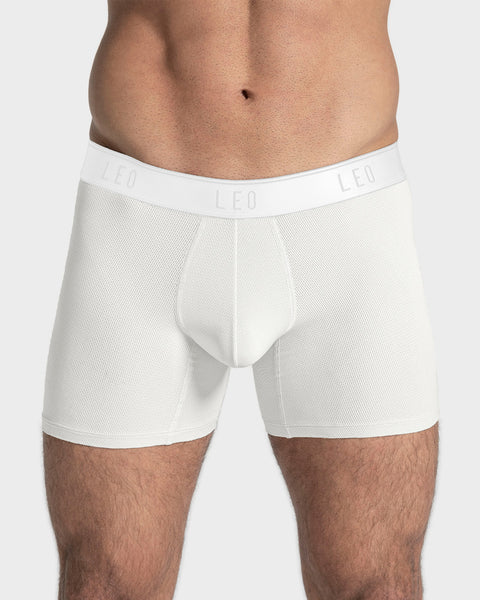 Patterned Mid Length Style  The Durable Comfort Boxer – Les